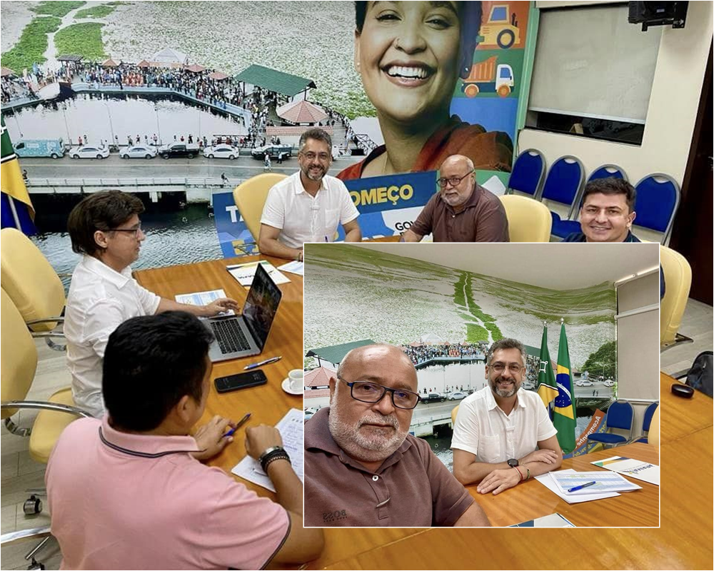 REUNIÃO COM O GOVERNADOR DO ESTADO DO AMAPÁ - CLÉCIO LUIS.